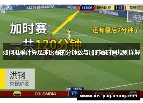 如何准确计算足球比赛的分钟数与加时赛时间规则详解