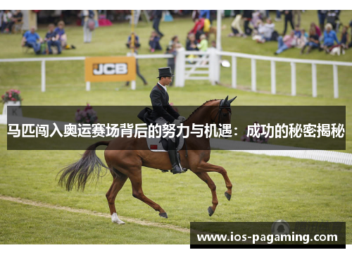 马匹闯入奥运赛场背后的努力与机遇:成功的秘密揭秘 马匹闯入奥运赛场背后的努力与机遇:成功的秘密揭秘