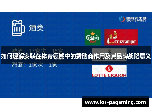 如何理解安联在体育领域中的赞助商作用及其品牌战略意义